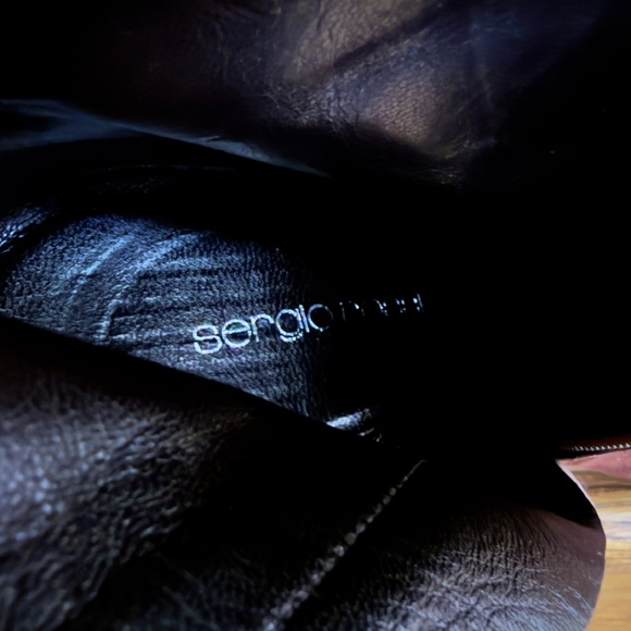 Sergio Rossi Brown Ankle Boots - Picture 6 of 9